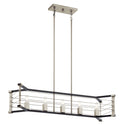 Kichler - 44250MOK - Five Light Linear Chandelier - Lente - Midnight Oak from Lighting & Bulbs Unlimited in Charlotte, NC
