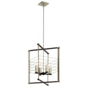 Kichler - 44251MOK - Four Light Foyer Pendant - Lente - Midnight Oak from Lighting & Bulbs Unlimited in Charlotte, NC