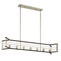 Kichler - 44252MOK - Seven Light Linear Chandelier - Lente - Midnight Oak from Lighting & Bulbs Unlimited in Charlotte, NC