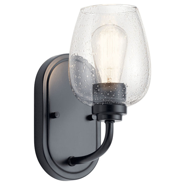 Kichler - 44381BKCS - One Light Wall Sconce - Valserrano - Black from Lighting & Bulbs Unlimited in Charlotte, NC