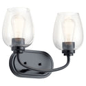 Kichler - 45128BKCS - Two Light Bath - Valserrano - Black from Lighting & Bulbs Unlimited in Charlotte, NC