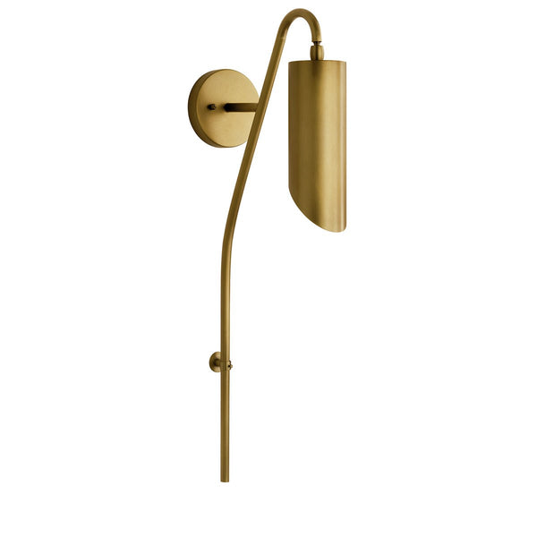 Kichler - 52165NBR - One Light Wall Sconce - Trentino - Natural Brass from Lighting & Bulbs Unlimited in Charlotte, NC