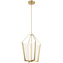 Kichler - 52292CGLED - LED Foyer Pendant - Calters - Champagne Gold from Lighting & Bulbs Unlimited in Charlotte, NC