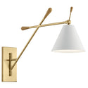 Kichler - 52339CG - One Light Wall Sconce - Finnick - Champagne Gold from Lighting & Bulbs Unlimited in Charlotte, NC