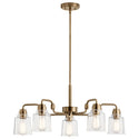 Kichler - 52398WBR - Five Light Chandelier - Aivian - Weathered Brass from Lighting & Bulbs Unlimited in Charlotte, NC