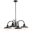 Kichler - 52407WZC - Four Light Chandelier - Marrus - Weathered Zinc from Lighting & Bulbs Unlimited in Charlotte, NC