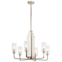 Kichler - 52411PN - Six Light Chandelier - Kimrose - Polished Nickel from Lighting & Bulbs Unlimited in Charlotte, NC