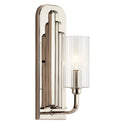 Kichler - 52415PN - One Light Wall Sconce - Kimrose - Polished Nickel from Lighting & Bulbs Unlimited in Charlotte, NC