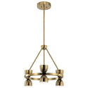 Kichler - 52417BNBLED - LED Chandelier - Baland - Brushed Natural Brass from Lighting & Bulbs Unlimited in Charlotte, NC