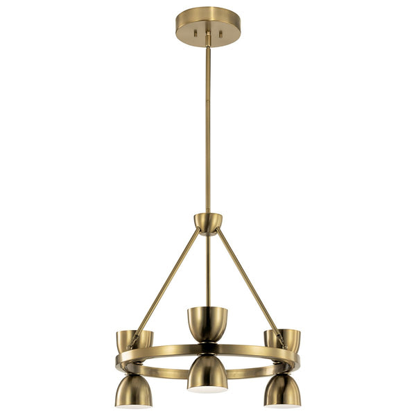 Kichler - 52417BNBLED - LED Chandelier - Baland - Brushed Natural Brass from Lighting & Bulbs Unlimited in Charlotte, NC