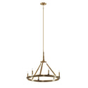 Kichler - 52420BNB - Six Light Chandelier - Emmala - Brushed Natural Brass from Lighting & Bulbs Unlimited in Charlotte, NC