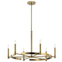 Kichler - 52427BNB - Six Light Chandelier - Tolani - Brushed Natural Brass from Lighting & Bulbs Unlimited in Charlotte, NC