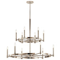 Kichler - 52428PN - 12 Light Chandelier - Tolani - Polished Nickel from Lighting & Bulbs Unlimited in Charlotte, NC