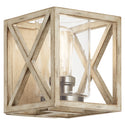 Kichler - 55063DAW - One Light Wall Sconce - Moorgate - Distressed Antique White from Lighting & Bulbs Unlimited in Charlotte, NC