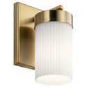 Kichler - 55110BNB - One Light Wall Sconce - Ciona - Brushed Natural Brass from Lighting & Bulbs Unlimited in Charlotte, NC