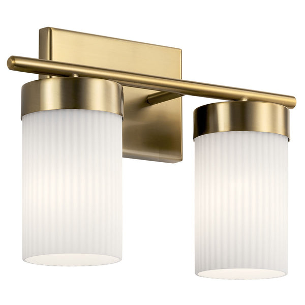 Kichler - 55111BNB - Two Light Bath - Ciona - Brushed Natural Brass from Lighting & Bulbs Unlimited in Charlotte, NC