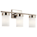 Kichler - 55112PN - Three Light Bath - Ciona - Polished Nickel from Lighting & Bulbs Unlimited in Charlotte, NC