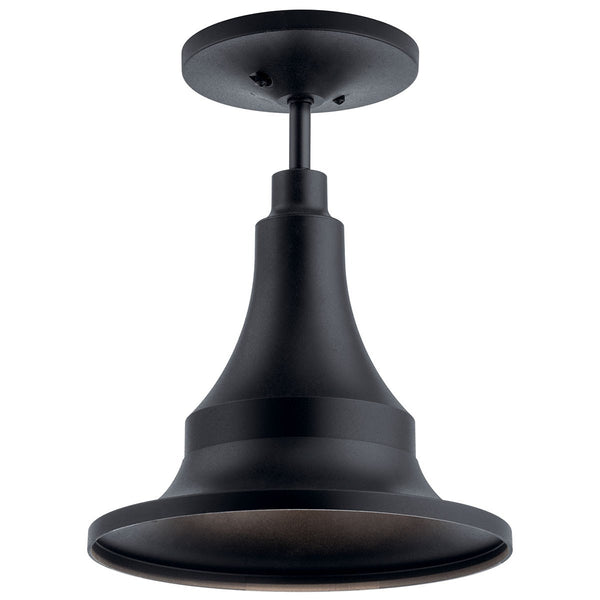Kichler - 59057BKT - One Light Outdoor Pendant - Hampshire - Textured Black from Lighting & Bulbs Unlimited in Charlotte, NC