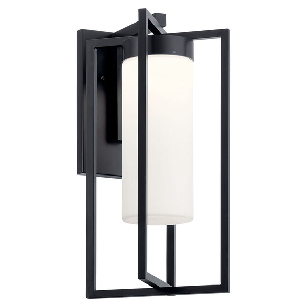 Kichler - 59072BKLED - LED Outdoor Wall Mount - Drega - Black from Lighting & Bulbs Unlimited in Charlotte, NC