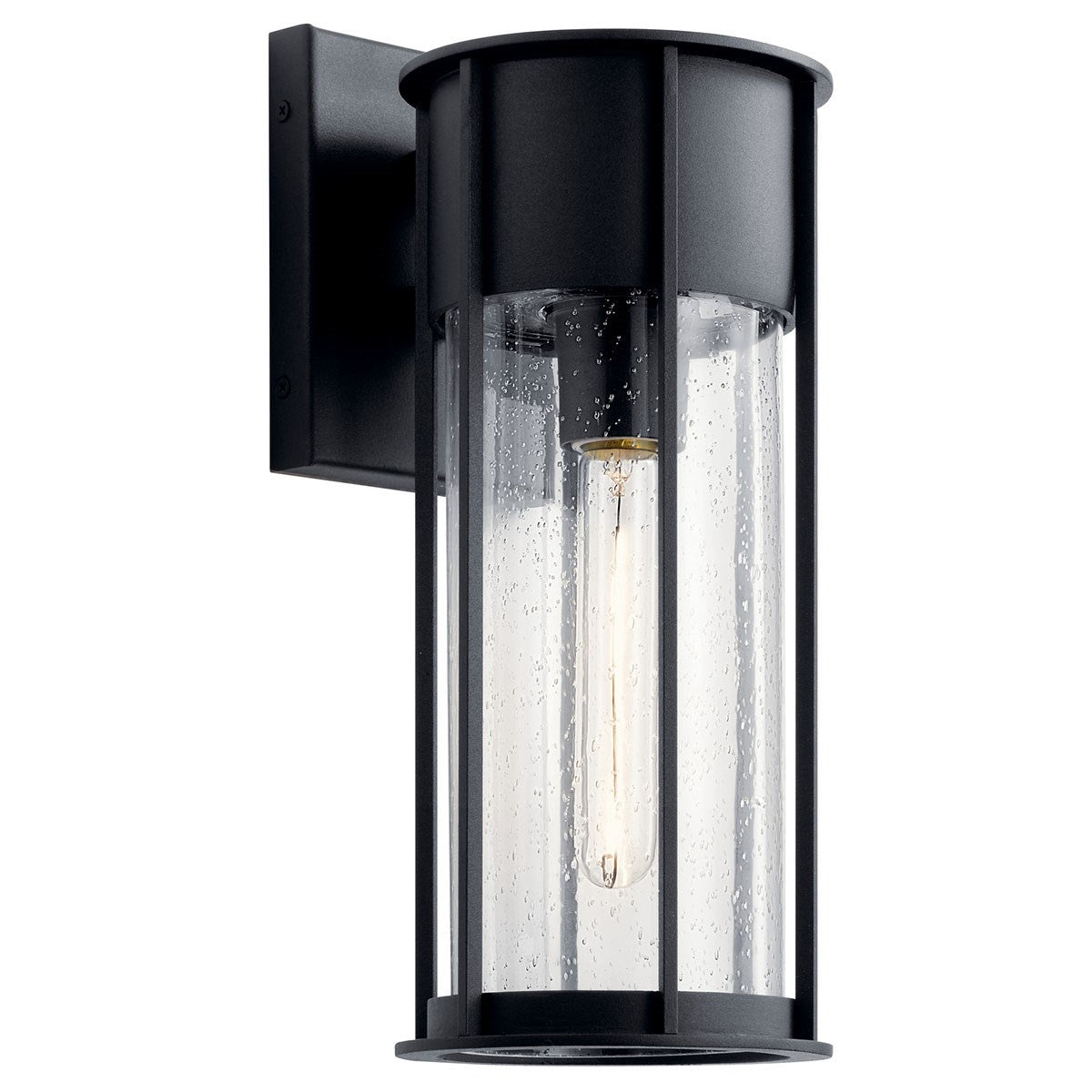 Kichler - 59080BKT - One Light Outdoor Wall Mount - Camillo - Textured Black from Lighting & Bulbs Unlimited in Charlotte, NC