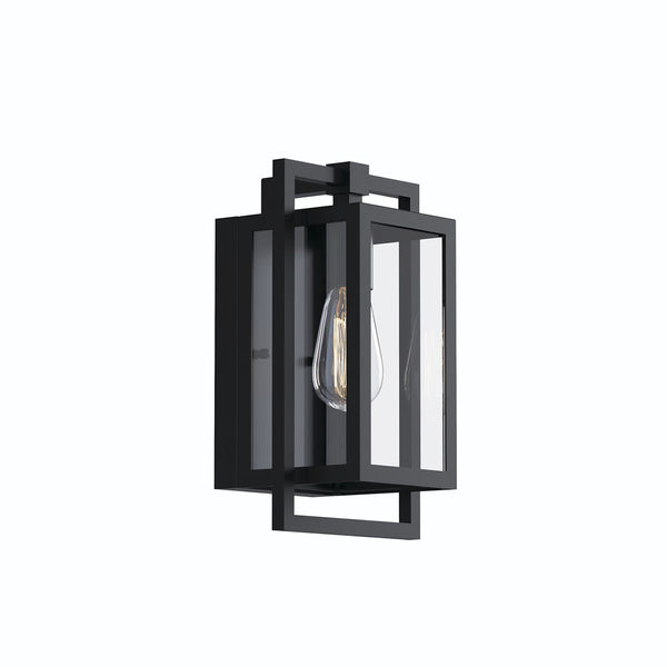 Kichler - 59085BK - One Light Outdoor Wall Mount - Goson - Black from Lighting & Bulbs Unlimited in Charlotte, NC