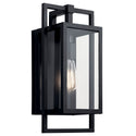 Kichler - 59086BK - One Light Outdoor Wall Mount - Goson - Black from Lighting & Bulbs Unlimited in Charlotte, NC