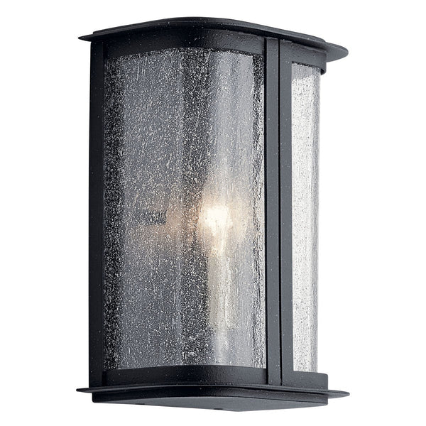 Two Light Outdoor Wall Mount from the Timmin Collection in Distressed Black Finish by Kichler
