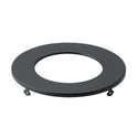 4in Round Slim Downlight Trim from the Direct To Ceiling Unv Accessor Collection in Textured Black Finish by Kichler