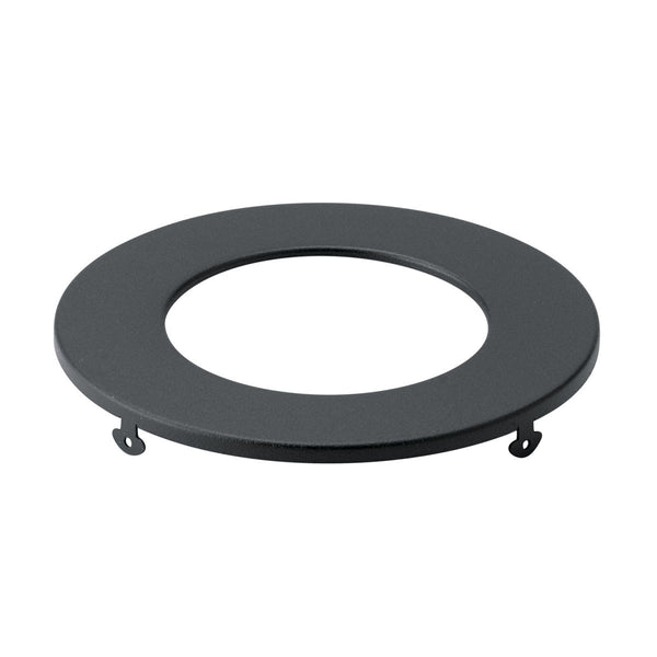 Kichler - DLTSL04RBKT - 4in Round Slim Downlight Trim - Direct To Ceiling Unv Accessor - Textured Black from Lighting & Bulbs Unlimited in Charlotte, NC