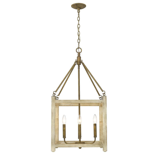 Golden - 0886-4P BC - Four Light Pendant - Orville - Burnished Chestnut from Lighting & Bulbs Unlimited in Charlotte, NC