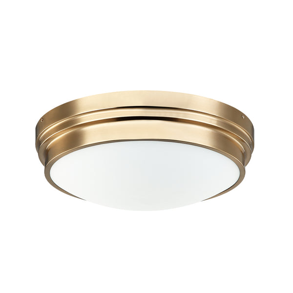 Matteo Lighting - X46402AG - Two Light Ceiling Mount - Fresh Colonial - Aged Gold Brass from Lighting & Bulbs Unlimited in Charlotte, NC