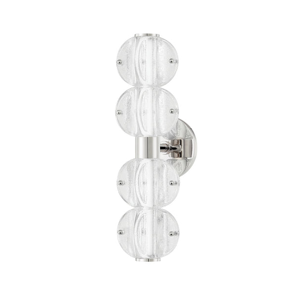 Hudson Valley - 1904-PN - LED Bath Bracket - Lindley - Polished Nickel from Lighting & Bulbs Unlimited in Charlotte, NC