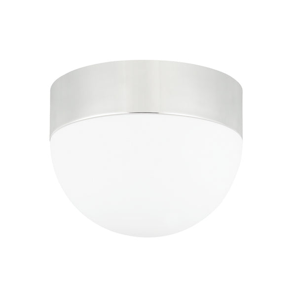 Hudson Valley - 2114-PN - Three Light Flush Mount - Adams - Polished Nickel from Lighting & Bulbs Unlimited in Charlotte, NC