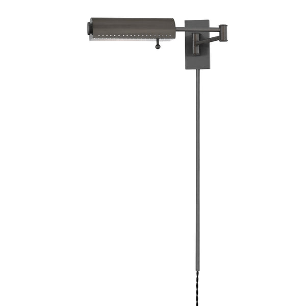 Hudson Valley - MDS114-DB - One Light Wall Sconce Plug In - Hampshire - Distressed Bronze from Lighting & Bulbs Unlimited in Charlotte, NC