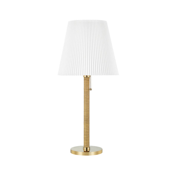 Hudson Valley - MDSL513-AGB - One Light Table Lamp - Dorset - Aged Brass from Lighting & Bulbs Unlimited in Charlotte, NC