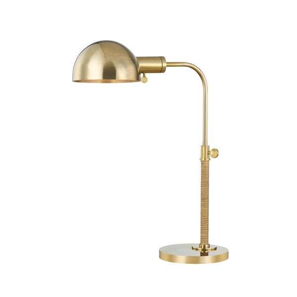 Hudson Valley - MDSL520-AGB - One Light Table Lamp - Devon - Aged Brass from Lighting & Bulbs Unlimited in Charlotte, NC