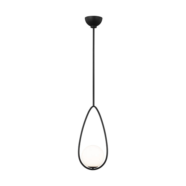 Visual Comfort Studio - AEP1001MBK - One Light Pendant - Galassia - Midnight Black from Lighting & Bulbs Unlimited in Charlotte, NC
