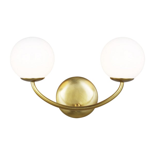 Visual Comfort Studio - AEV1012BBS - Two Light Vanity - Galassia - Burnished Brass from Lighting & Bulbs Unlimited in Charlotte, NC