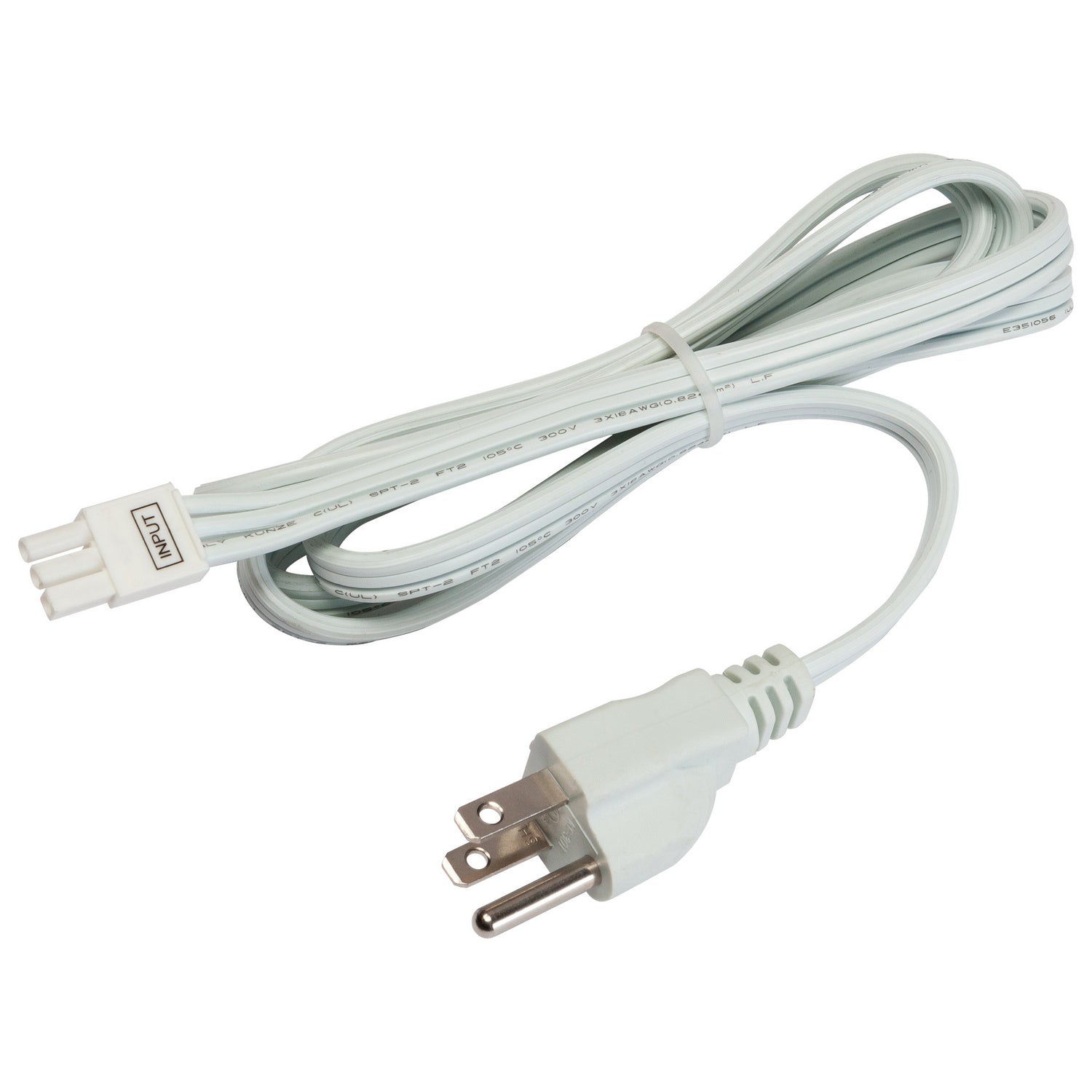 Nuvo Lighting - 63-510 - Power Cord - White from Lighting & Bulbs Unlimited in Charlotte, NC