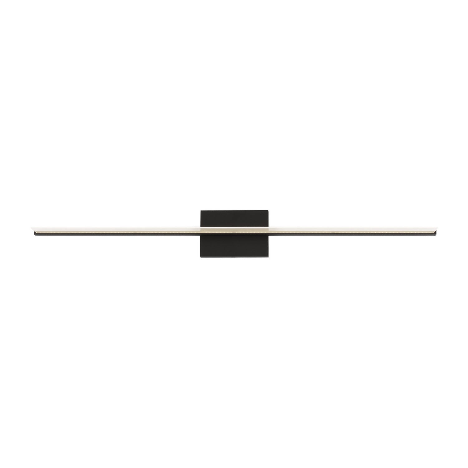 Visual Comfort Modern - 700BCSPANB4B-LED930 - LED Bath - Span - Nightshade Black from Lighting & Bulbs Unlimited in Charlotte, NC