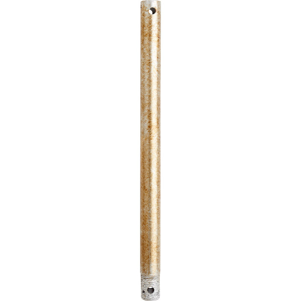 Quorum - 6-1260 - Downrod - 12 in. Downrods - Aged Silver Leaf from Lighting & Bulbs Unlimited in Charlotte, NC