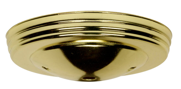 Smooth Canopy, Canopy Only, Brass Finish, 5