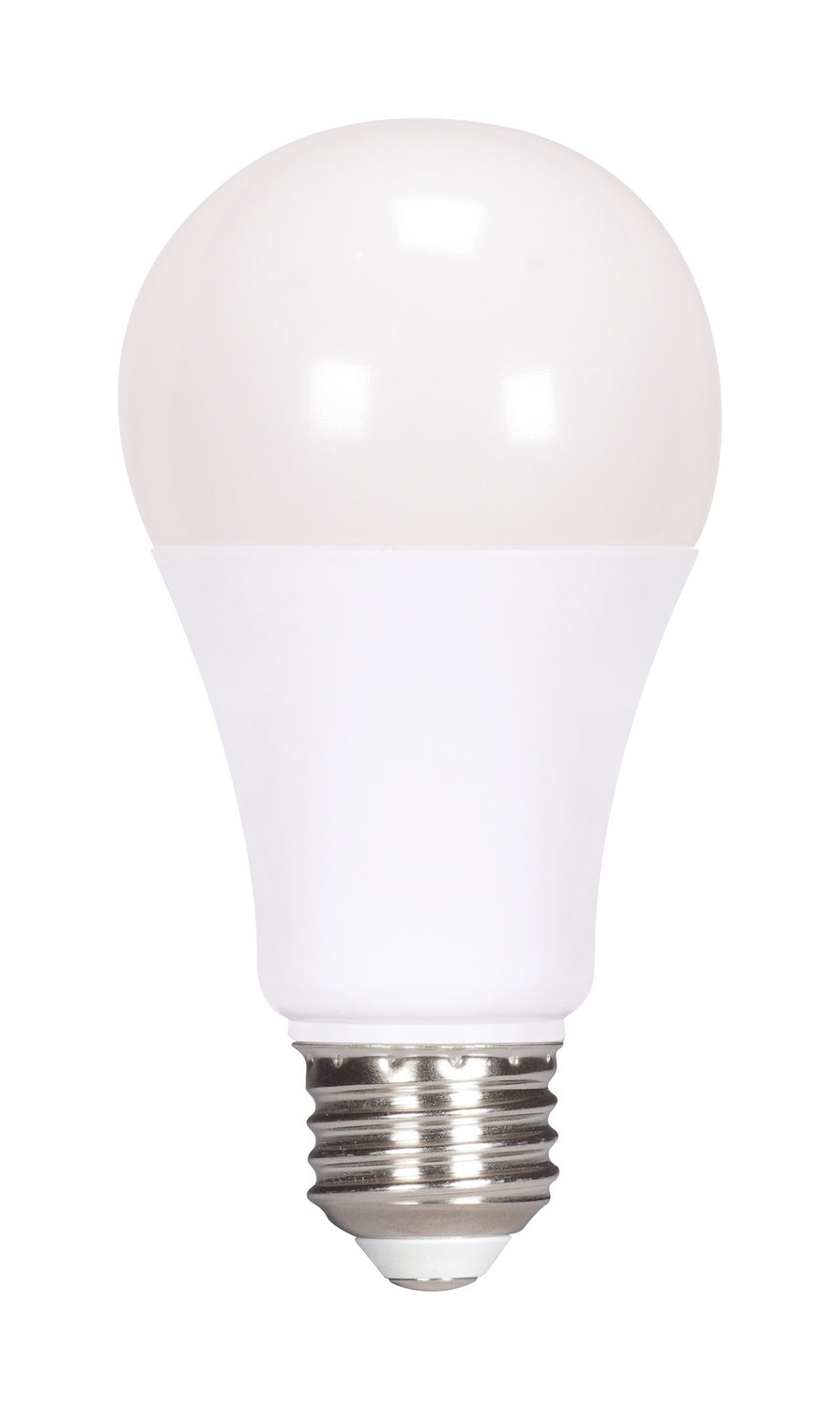 11.5 Watt, A19 LED, 90CRI, 2700K, Medium base, 220 deg. Beam Angle, 120 Volt, 1100 Lumens, CEC, 2-pack Light Bulb by Satco (75W Equivalent)