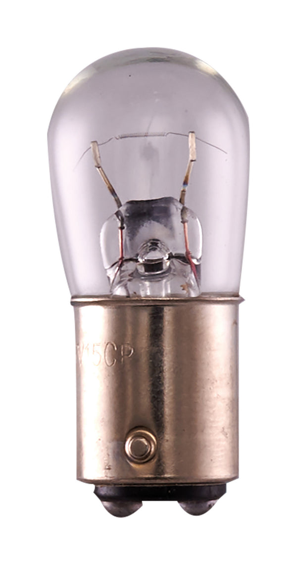 11.5 Watt miniature, B6, 100 Average rated hours, Double Contact base, 6.5 Volt Light Bulb by Satco