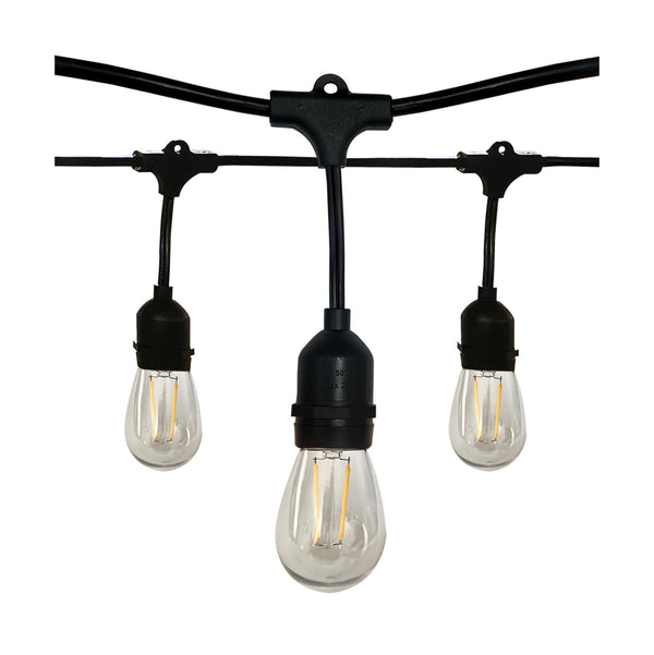 Satco - S8020 - LED String Light - Black from Lighting & Bulbs Unlimited in Charlotte, NC