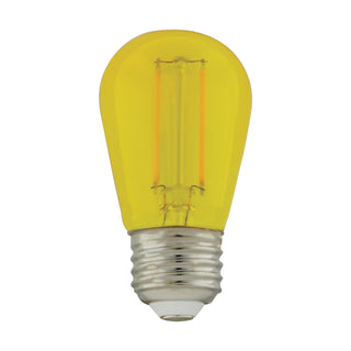 Satco - S8025 - Light Bulb - Transparent Yellow from Lighting & Bulbs Unlimited in Charlotte, NC
