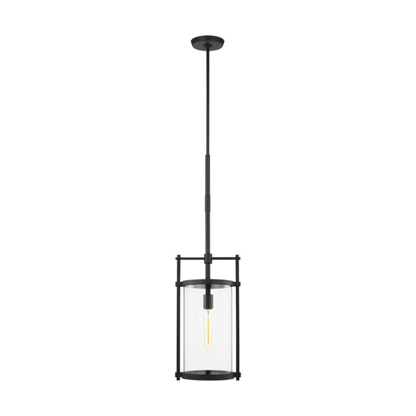 Visual Comfort Studio - CO1341TXB - One Light Outdoor Pendant - Eastham - Textured Black from Lighting & Bulbs Unlimited in Charlotte, NC