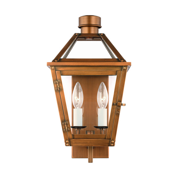 Visual Comfort Studio - CO1392NCP - Two Light Wall Lantern - Hyannis - Natural Copper from Lighting & Bulbs Unlimited in Charlotte, NC
