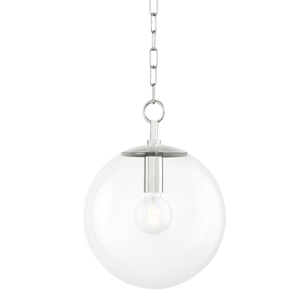 Mitzi - H609701S-PN - One Light Pendant - Juliana - Polished Nickel from Lighting & Bulbs Unlimited in Charlotte, NC