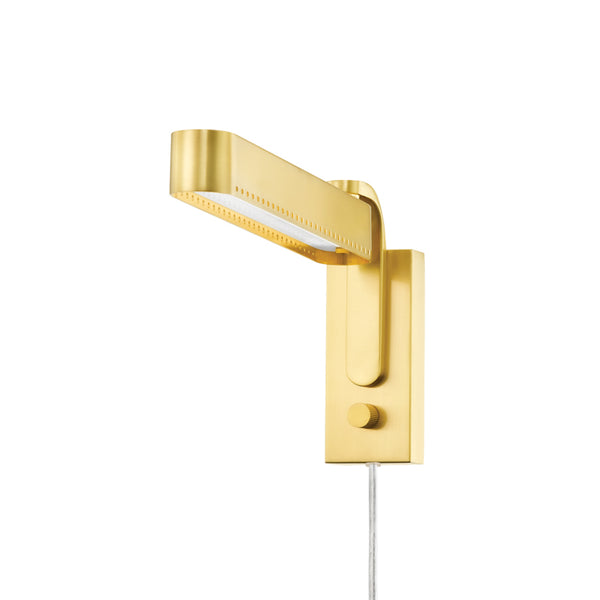 Mitzi - HL563203-AGB - LED Swing Arm - Julissa - Aged Brass from Lighting & Bulbs Unlimited in Charlotte, NC